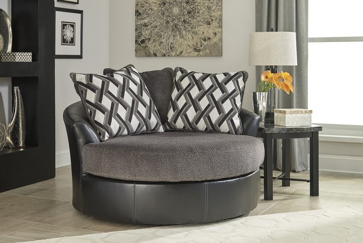 Kumasi - Lg Swivel Accent Chair