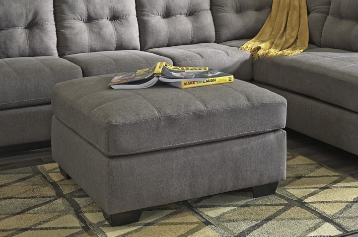 Maier - Charcoal Ottoman