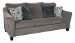 Nemoli Slate Sofa/Love Set