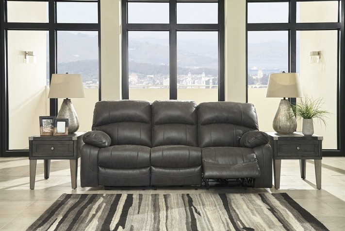 Dunwell - Steel Pwr Reclining Sofa