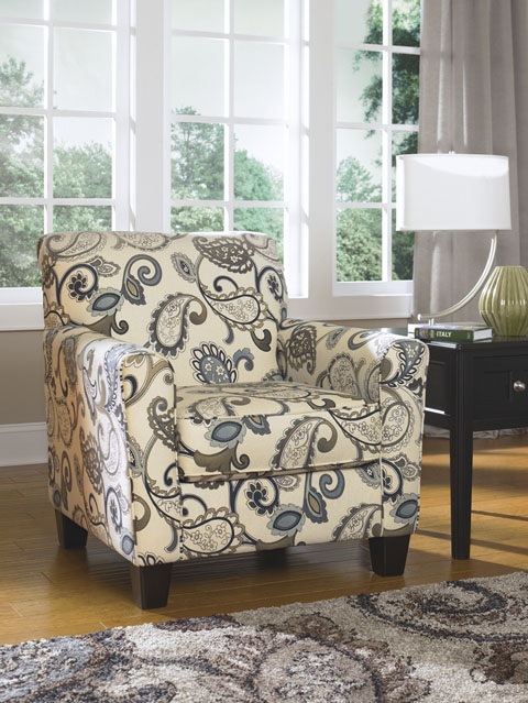 Yvette - Steel Accent Chair