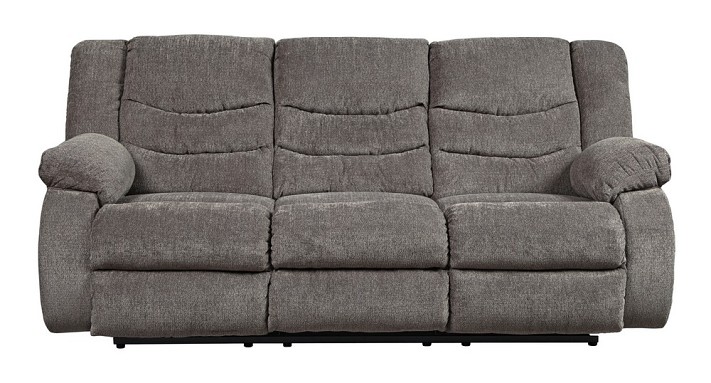 Tulen - Gray Reclining Sofa