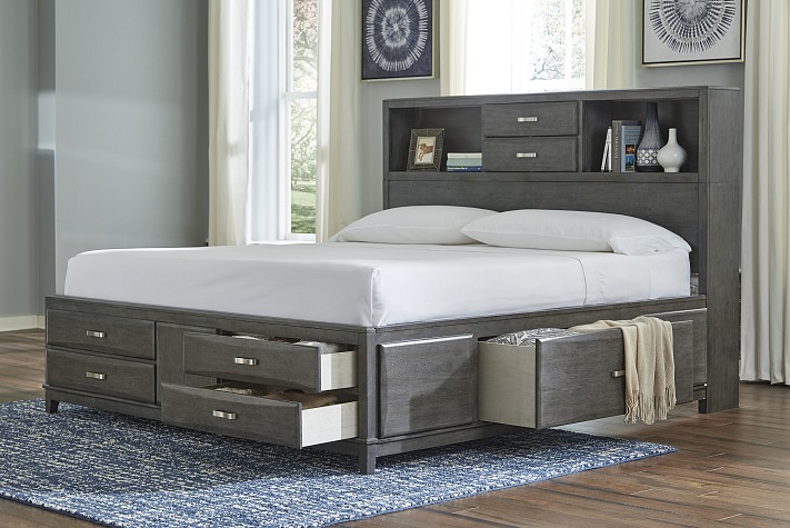 Caitbrook Queen Storage Bed