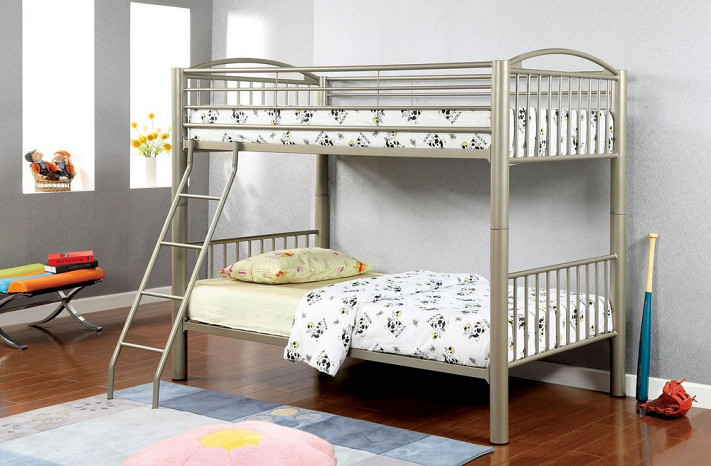 Lovia - Gold Twin/Twin Bunk