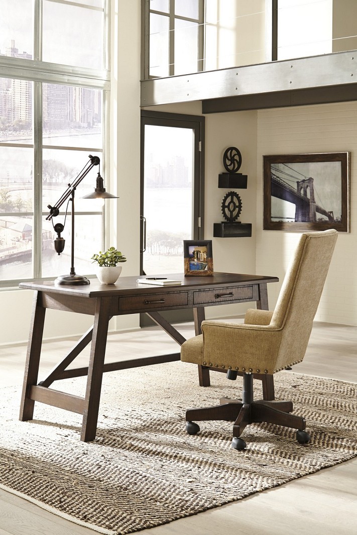 Baldridge - Rustic Brown Desk