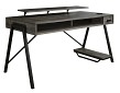 Barolli - Gunmetal Gaming Desk