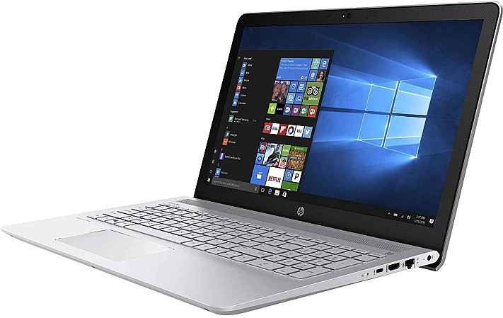 HP 15.6" Silver Touch Laptop