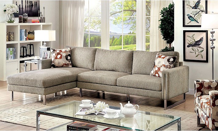 Lauren I - Pewter Sectional