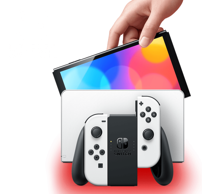 Nintendo OLED Switch with Game