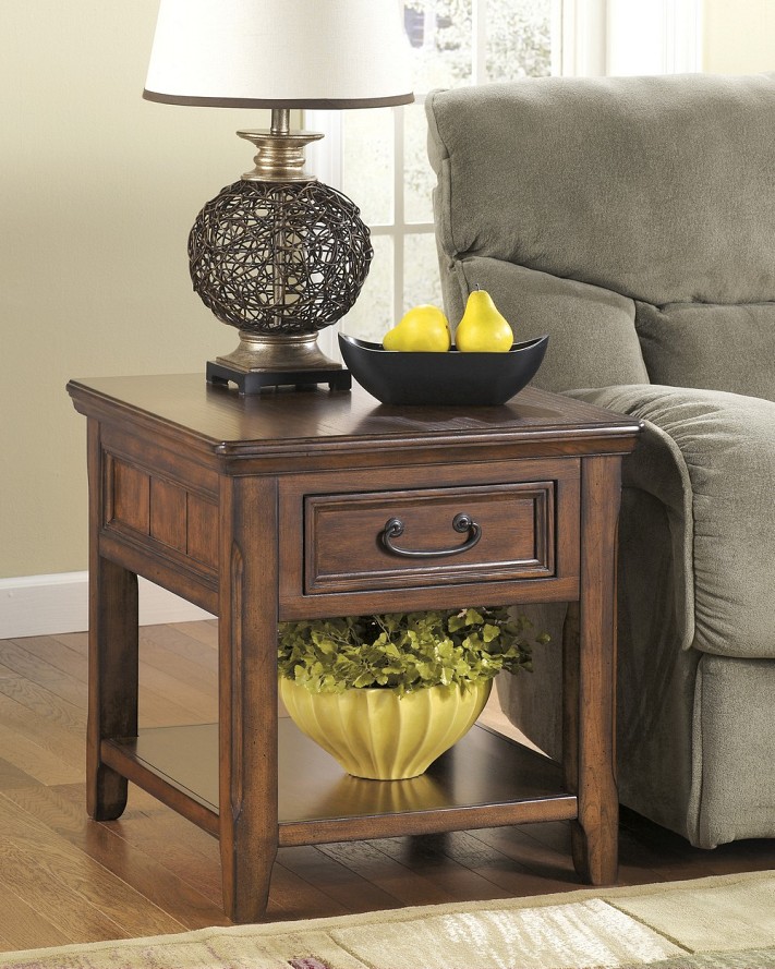 Woodboro - Dark Brown End Table