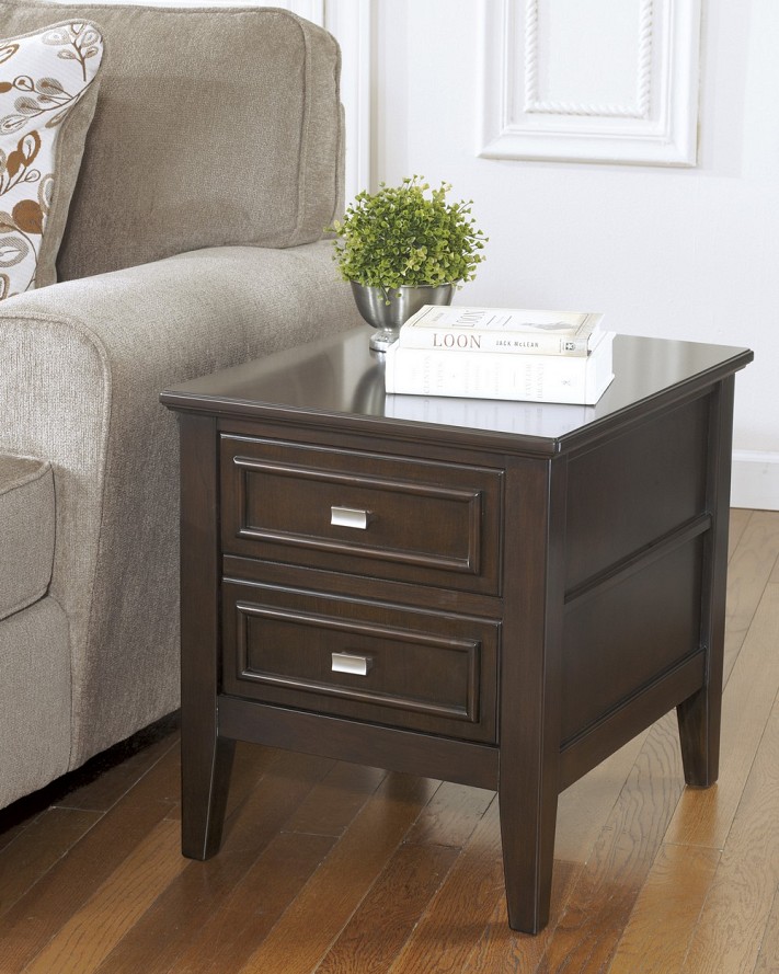 Larimer - Dk Brown End Table