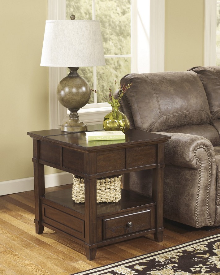 Gately - Brown End Table