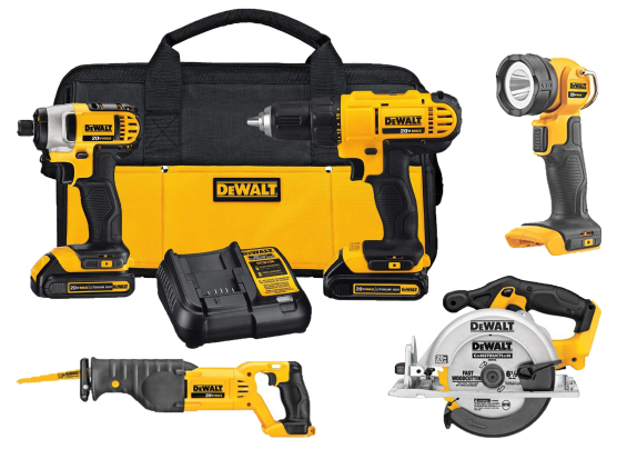 Dewalt discount cordless bundle