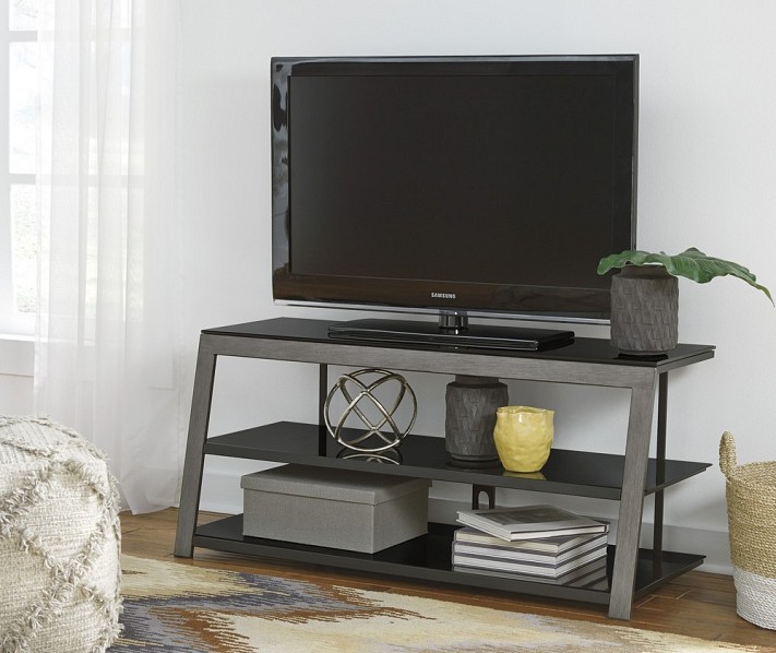 Rollynx - Black TV Stand