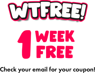 1 week free check your email for your coupon!
